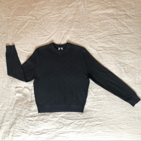 Uniqlo cotton fine knit sweater - Picture 2 of 5